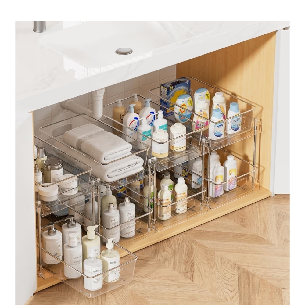 Clear Acrylic Storage Organizer